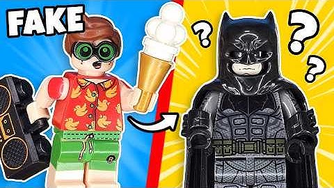 Unboxing FAKE LEGO Batman Minifigures!
