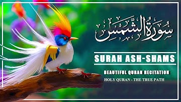 Surat Ash-Shams (The Sun) ||  سورة الشمس || Recitation Of Surah Ash-Shams Full #quran #surahshams