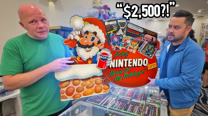 He’s selling the Worlds RAREST GAMES…