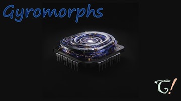 Gyromorphs: A New Class of Functional Disordered Materials