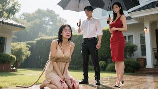 For first love, he tied her in the rain, ruined her family; later begged with red eyes to return.