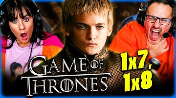 GAME OF THRONES Season 1, Episodes 7 & 8 REACTION!! A Song of Ice & Fire | George R.R. Martin | HBO