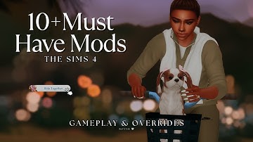10+ Must Have Mods & Overrides for The Sims 4 | + Links! 🤍
