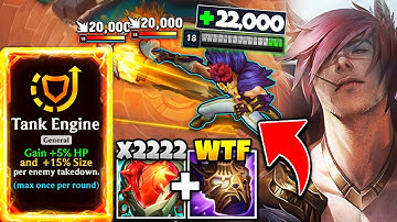 I TURNED SETT INTO A COLOSSAL GIANT WITH 22,000 HP! (25+ TANK ENGINE STACKS LOL)