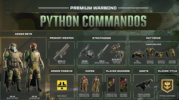 Helldivers 2 Python Commandos Warbond Reaction & Impressions