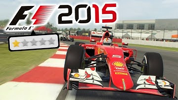 I forgot HOW BAD F1 2015 really was...