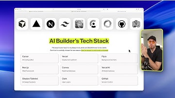 The EXACT AI Tools I Use to Build Apps With Cursor