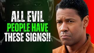 8 Subtle Types of Evil People (Don’t Be Fooled) | Denzel Washington Motivation