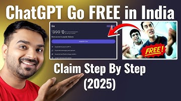 How to Get ChatGPT Go FREE in India 😱 | Step-by-Step Claim Process (1 Year Free)