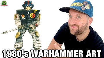 OLD Warhammer ART is FUNKY