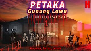 Kartun Hantu Seram Terbaru | Petaka Gunung Lawu 1 | Kartun horor