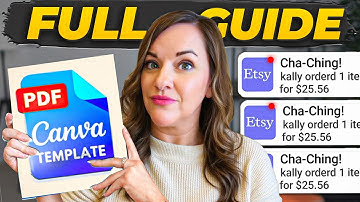 How to Create and Sell Canva Templates on Etsy (Step-by-Step Tutorial)