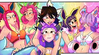 Mira & Zoey STEALS Rumi From Jinu & The Saja Boys! 💘 | Rumi X Jinu | KPop Demon Hunters | COMIC DUB