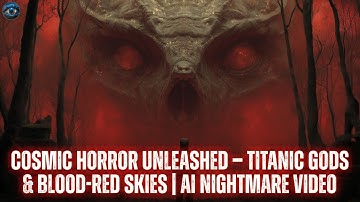 Cosmic Horror Unleashed – Titanic Gods & Blood-Red Skies | AI Nightmare Video