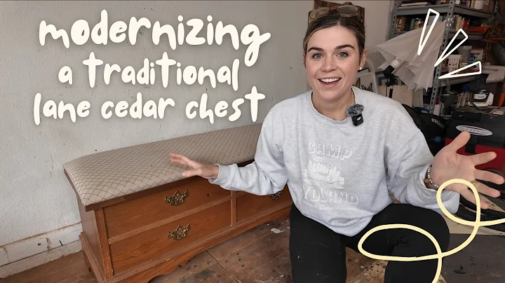 Modernizing My TRADITIONAL Lane Chest! (Did I RUIN it?!) #diy #furnitureflip
