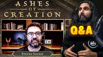 Ashes of Creation Q&A Reaction | Creator Roundtable Discussion with Steven Sharif