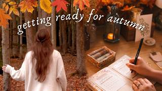 Getting Ready for Autumn 🍁 Art Desk Makeover, Cozy Crafts & Resetting Before Fall 🍂 Cozy Fall Vlog