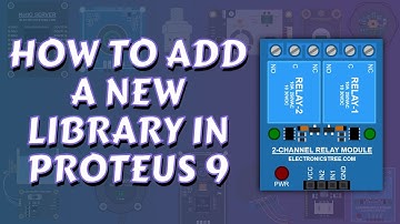 New Arduino Relay Module Library for Proteus | Complete Installation