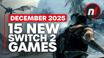 15 Exciting New Games Coming to Nintendo Switch 1 & 2 - December 2025