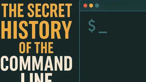 The Secret History of the Command Line — How We Learned to Talk to Computers