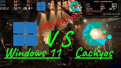 Windows 11 vs CachyOS: Gaming FPS Benchmark & Performance Test