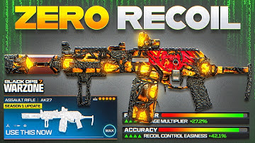 this *NEW* AK27 is the BEST AR META LOADOUT in BO7 WARZONE! (Best Assault Rifle Class in COD WZ S1)