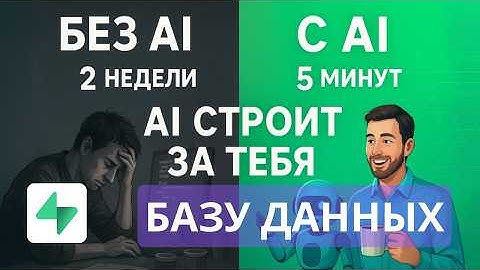 Создал Supabase MCP server: AI ЗА МИНУТЫ строит backend для всего