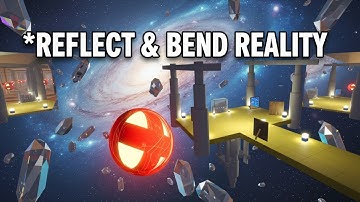 De kunst van reflectie - spiegeltraversatie, zwaartekracht-buigende puzzelavontuur