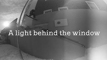 A light behind the window