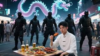 【Full】小夥吃燒烤得罪最強武者，眾人等著看他出醜，怎料他手一拍桌，地抖三抖秒制服，路過的首富看穿他的身份求著賜教！ ！#短劇 #逆襲 #爽劇