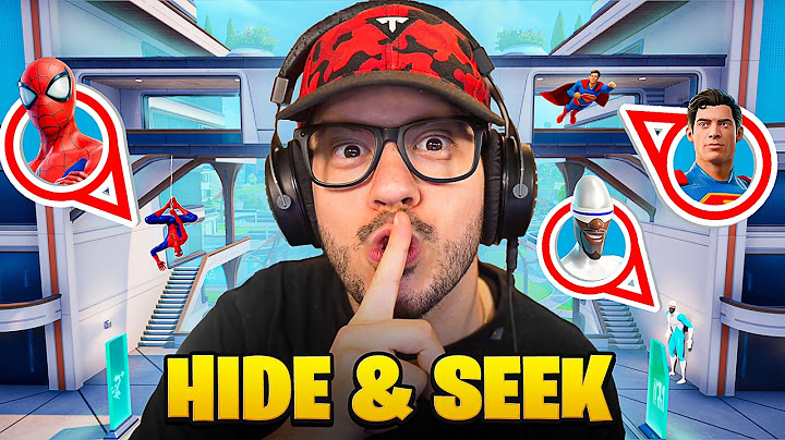 Fortnite Hide & Seek *SUPERHERO*