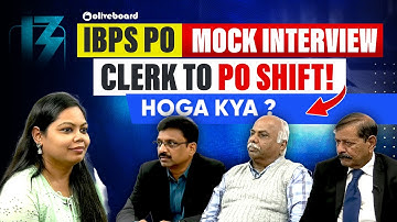 IBPS PO Mock Interview 2025 | Real Panel Experience | Must-Watch Before Your Interview | Oliveboard