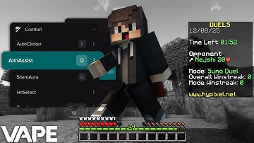 CHEATING UNTIL I GET BANNED *MAIN ACCOUNT* | Hypixel Duels (Vape V4)