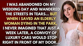 I Was Abandoned on My Wedding Day—But When I Helped an Old Woman in the Park, Everything Changed...