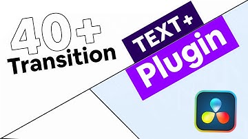 Free Text+ Plugin for Davinci resolve || 50+ Text transitions in Davinci