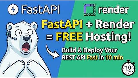 Python FastAPI REST API +Render Deployment | Full Setup for Students #CodingTutorial #apidevelopment