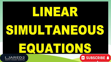 How to Form Linear Equations from Word Problems!  | Master Forming Linear Equations  Step by Step!