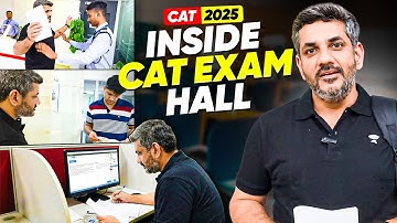 What Actually Happens Inside CAT Exam Hall | CAT 2025