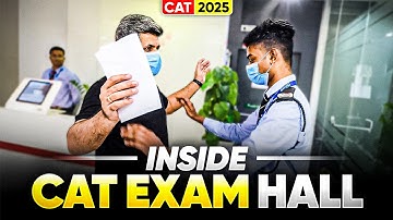 CAT Exam Hall Experience 🤯 What You MUST Know Before Entering! | CAT 2025