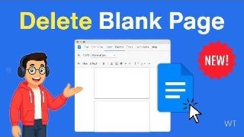How to Delete a Page in Google Docs