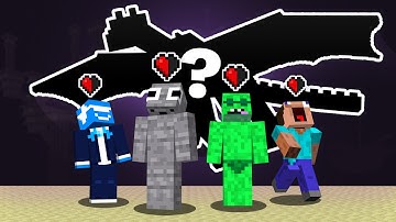 Minecraft But Damage Spawns a Random Mob...