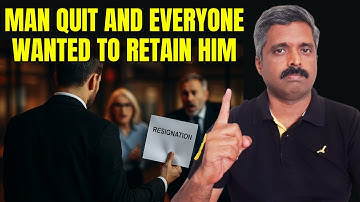 Everyone Wanted Him to Stay After He Quit | Counter Offer or New Job — What’s Right?