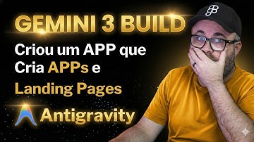 Crie um App que Constrói Landing Pages SOZINHO usando o Google Build