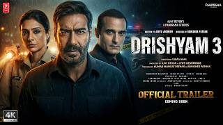 DRISHYAM 3 - Hindi Trailer | Ajay Devgn | Tabu | Akshaye Khanna | New Movies Trailers 2025