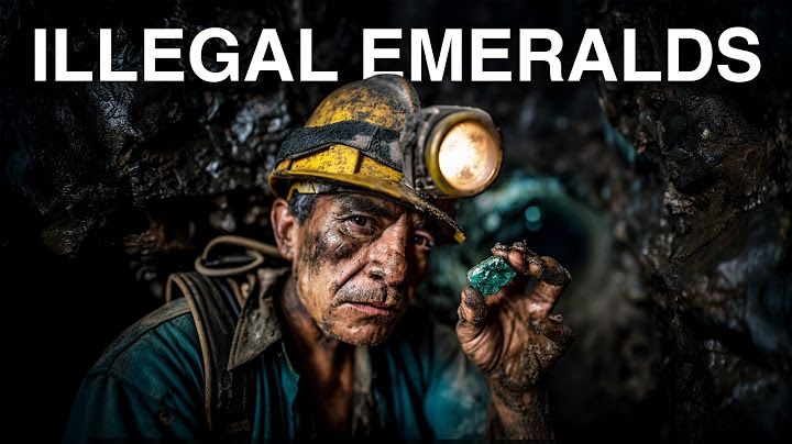 DENTRO LE MINIERE ILLEGALI DI SMERALDI IN COLOMBIA 🇨🇴
