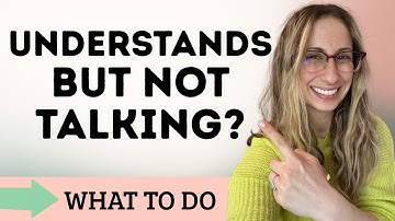 2-Year-Old Understands But Not Talking — What It Means
