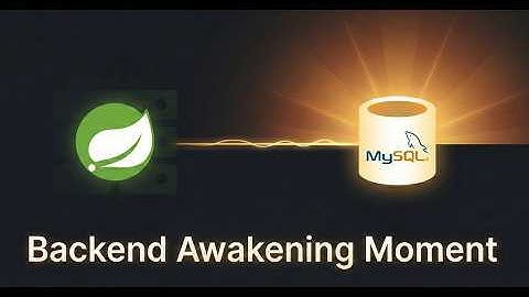 Your First Real Source of Truth in Spring — Connecting to MySQL