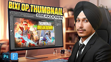How to Make Youtube Thumbnail on Android & Pc | Make Thumbnail Like Bixi Op | Gaming Thumbnail