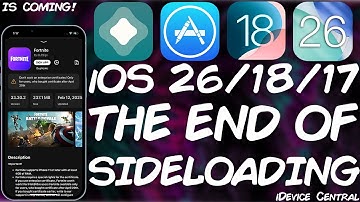 iOS 26 / 18.6.2 - 17 SIDELOADING Is DYING! Here