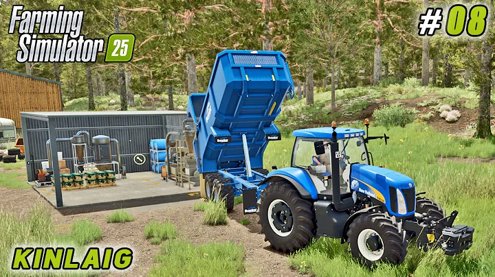 How to Start Fish Feed Production on Your Own Farmyard | Farming simulator 25 | Kinlaig Farm | ep#08